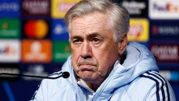 Carlo Ancelotti’s team failed to qualify directly for the round of 16 and will now face Pep Guardiola and City in the playoffs.