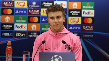 Barrios: “Debo tener la portería más en mente, me tengo que esforzar"