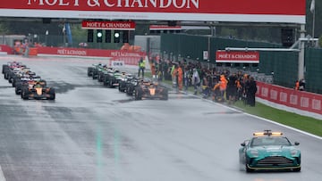 Carrera GP Bélgica F1, en directo: última hora de Alonso y Sainz hoy en Spa-Francorchamps, en vivo