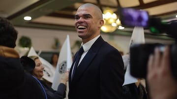 Pepe, en la peña Ramón Mendoza.