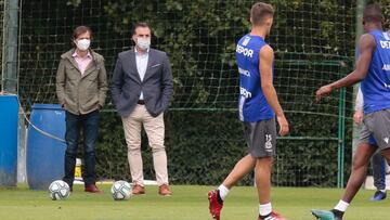 09/06/20 ENTRENAMIENTO DEL DEPORTIVO DE LA CORU&Ntilde;A 
 
 
 Fernando Vidal y Richard Barral 