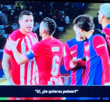 La bronca de Giménez con João Félix: “¿Quieres pelear?”