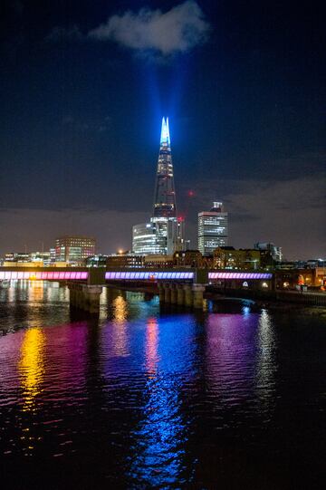 Rascacielos 'The Shard' de Londres.