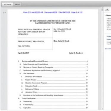 Una gran victoria de la NFL sobre las enfermedades neurológicas