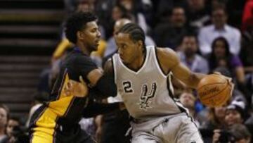 Los Spurs se divierten a costa de unos Lakers sin Kobe