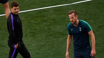 Pochettino y Kane.