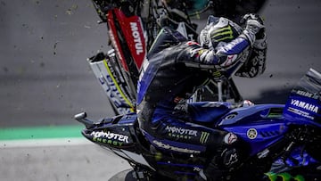 Tremendo susto en el GP de Austria