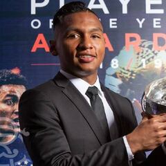 Alfredo Morelos arrasa con los premios que entrega Rangers