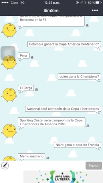 SimSimi la aplicación que causa revuelo entre los usarios