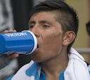 Nairo Quintana: "Lo importante era distanciar a Roglic"