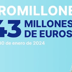 Euromillones: comprobar los resultados del sorteo de hoy, martes 30 de enero