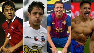 Los 7 hitos que marcan el paso de Alexis Sánchez en la elite mundial