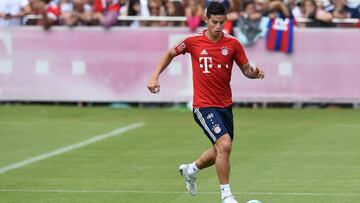James Rodríguez pasa del Real Madrid al Bayern Múnich.