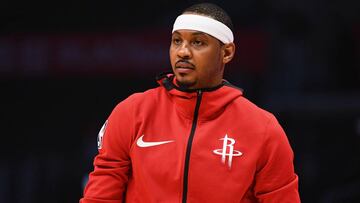 ?Ha jugado Carmelo Anthony su ¨²ltimo partido en los Rockets? Sus compa?eros creen que s¨ª