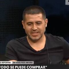 De Riquelme, para Angelici: "Todo no se puede comprar"