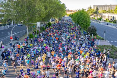 Participantes durante la Zurich Rock ‘n’ Roll Running Series.