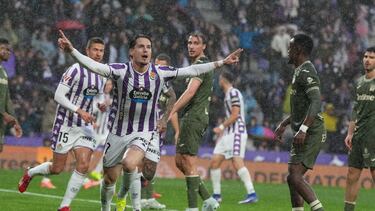 14/03/26 PARTIDO SEGUNDA DIVISION
REAL VALLADOLID - LEGANES
ALEGRIA GOL 1-0 SERGI CANOS