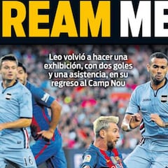 La prensa de Barcelona, tras el Gamper: "Aquí manda Messi"