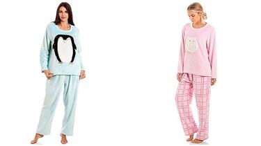 Elegimos el mejor pijama polar de mujer para el invierno