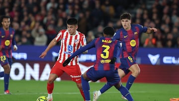 02/12/25 PARTIDO PRIMERA DIVISION
BARCELONA vs ATLETICO DE MADRID
Thiago Almada OCASION