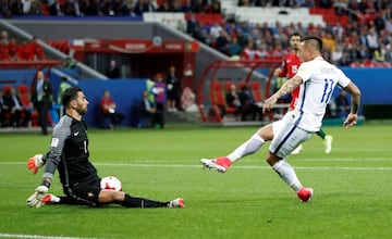Las mejores imágenes del Portugal-Chile en Kazán