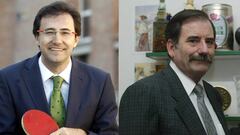 Miguel &Aacute;ngel Machado y Miguel Franc&eacute;s.