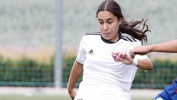 Lorena Navarro y Rocio G&aacute;lvez durante un Tacon-Levante. 