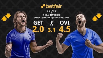 Getafe CF vs. Real Oviedo: horario, dónde ver, pronósticos y clasificación