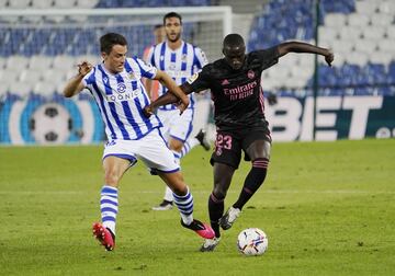 Ander Guevara y Ferland Mendy. 