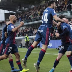 Rafa Mir se estrena con una remontada en El Alcoraz