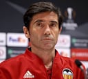 Marcelino: "No tenemos miedo, el Valencia compite de tú a tú"