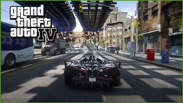 Así luce GTA IV en 4K y con Ray-Tracing: gráficos e iluminación realistas