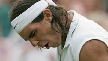 <B>CON AUTORIDAD.</B> Nadal despejó todas las dudas que había sobre el nivel que sería capaz de ofrecer en hierba.