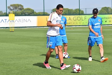 14 jugadores hicieron parte del segundo entrenamiento de Colombia en Murcia de cara a los amistosos ante España y Camerún el 7 y 13 de junio respectivamente.