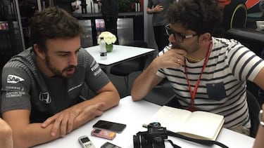 Fernando Alonso interview at Australian Grand Prix