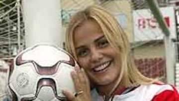 <b>IMAGEN.</B> Milene es la jugadora más conocida del Rayo Vallecano.