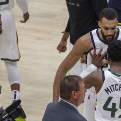 Rudy Gobert, Donovan Mitchell y un "o él o yo" para los Jazz