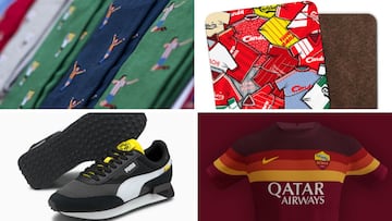 The 2020 AS English football Christmas gift guide: shirts, socks, prints, wine and books...