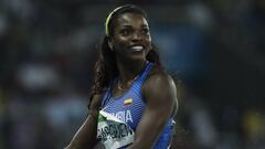 Caterine Ibargüen, finalista a mejor atleta femenina del año