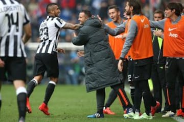 Arturo Vidal anotó el 1-0 sobre la Sampdoria 