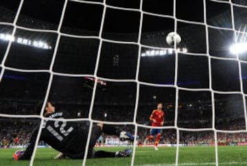 Ramos scored a Panenka penalty against Portugal in Euro 2012 held in Poland and the Ukraine.