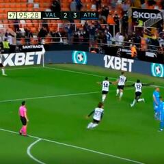 El doblete en el 92' y el 96' de Hugo Duro que deprime al Atleti