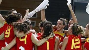 <b>ALEGRÍA JUSTIFICADA.</b> La Selección española ha cuajado un excelente Campeonato de Europa y era momento para celebrarlo.