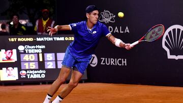 Alejandro Tabilo sufre de manera inesperada y es eliminado por el 125° del ranking ATP