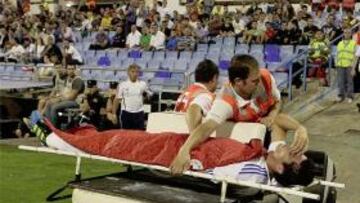 Mateos será baja ante el Villarreal y Lafita, duda