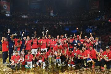 El CSKA de Moscú consiguió su octava Euroliga.