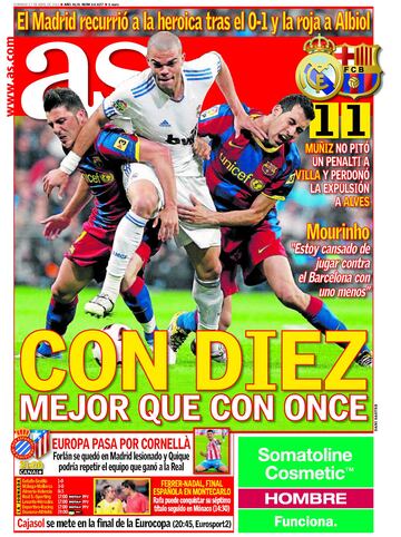 Portada del 17 de abril de 2011.