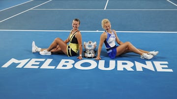 Krejcikova y Siniakova repiten título y suman 7 de Grand Slam