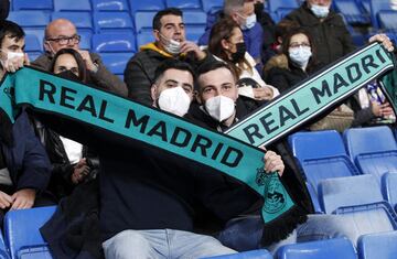 Aficionados del Real Madrid.