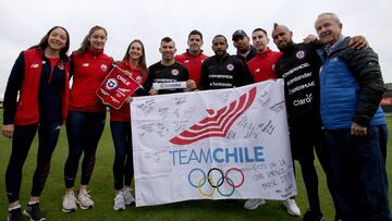 El sincero mensaje de 'Bose' en visita del Team Chile a la Roja